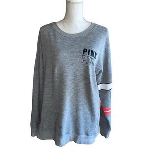 PINK by Victoria Secret Gray Long Sleeve Sweater